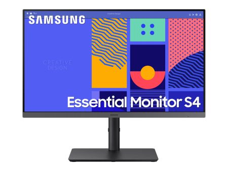 SAMSUNG 24-Inch IPS Monitor with Height Adjustable Stand Supply