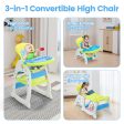 Convertible Baby High Chair with Detachable Tray on Sale