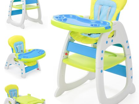 Convertible Baby High Chair with Detachable Tray on Sale