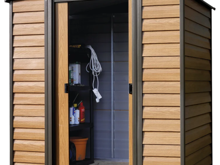 Woodridge 6 ft. W x 5 ft. D Storage Shed Online now